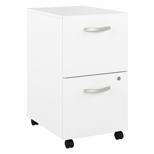 Bush Business Furniture BSHSCF116WHSU Studio C 2 Drawer Mobile File Cabinet