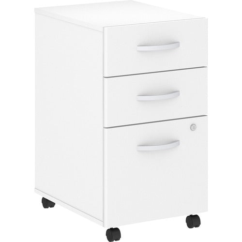 Bush Business Furniture BSHSCF216WHSU Studio C 3 Drawer Mobile File Cabinet