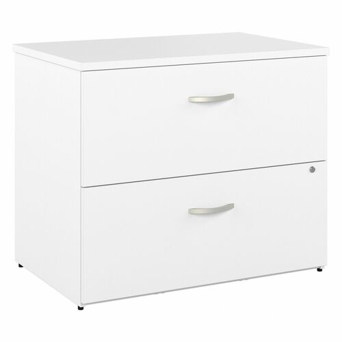 Bush Business Furniture BSHSCF136WHSU Studio C 2 Drawer Lateral File Cabinet
