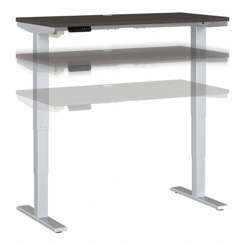 Bush Business Furniture BSHM4S4824SGSK Move 40 Series 48w X 24d Electric Height Adjustable Standing Desk