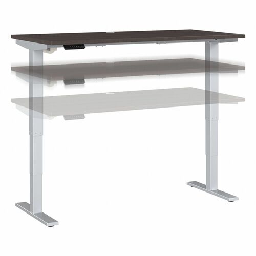 Bush Business Furniture BSHM4S6030SGSK Move 40 Series 60w X 30d Electric Height Adjustable Standing Desk