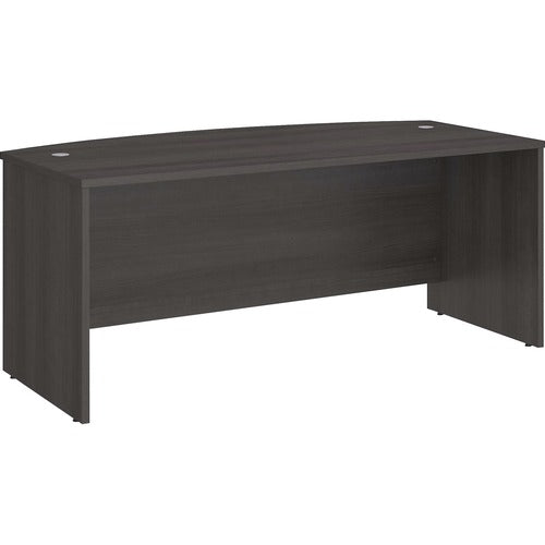 Bush Business Furniture BSHSCD172SG Studio C 72w X 36d Bow Front Desk