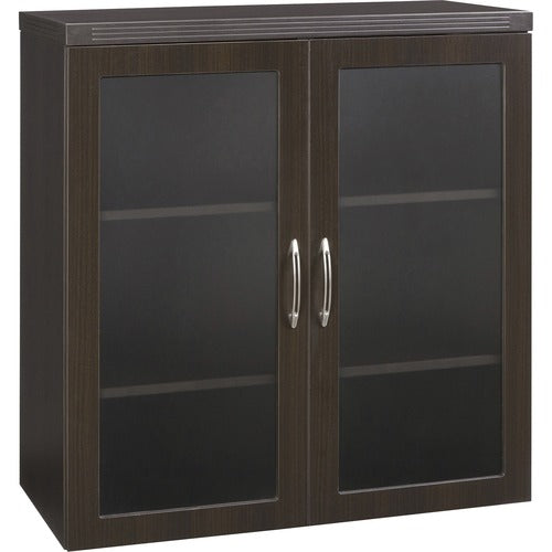 Safco SAFAGDCLDC Aberdeen Series Glass Display Cabinet