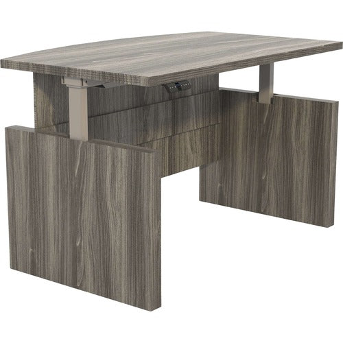 Safco SAFABDH7242LGS Aberdeen Height-Adjustable Desk