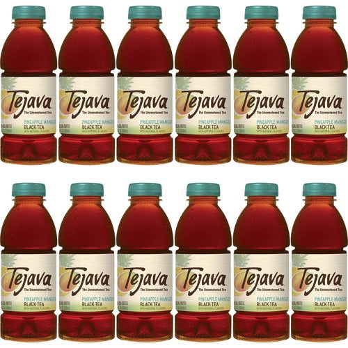 Tejava CWG40318 Pineapple Black Tea Bottle