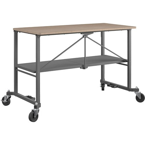 Cosco CSC66721DKG1E Smartfold Portable Work Desk Table