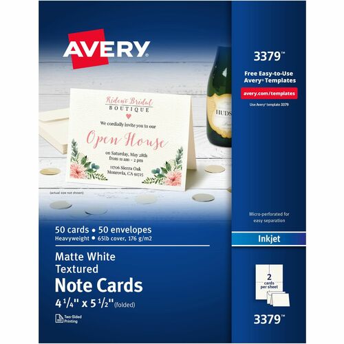Avery® AVE03379 Avery® Note Card