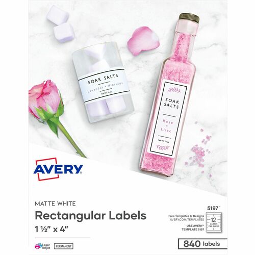 Avery® AVE05197 Avery® Rectangle Labels