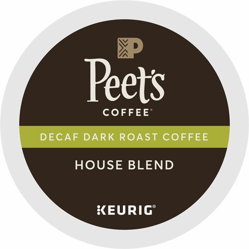 Peet's Coffee® GMT2408 K-Cup House Blend Decaf Coffee