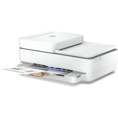 HP HEW223R1A Envy 6455e Wireless Inkjet Multifunction Printer - Color - White