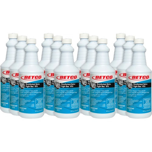 Betco BET3111200CT Fight-Bac RTU Disinfectant Cleaner