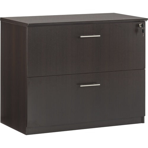 Safco SAFMVLFLDC Medina Mocha Laminate Office Unit