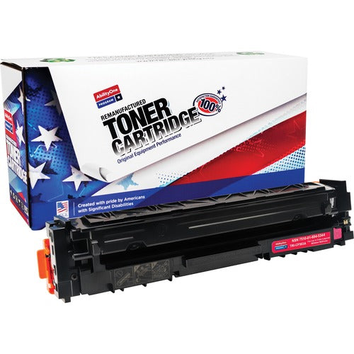 SKILCRAFT® NSN6945344 Remanufactured Laser Toner Cartridge 202A, 202X - Magenta - 1 Each