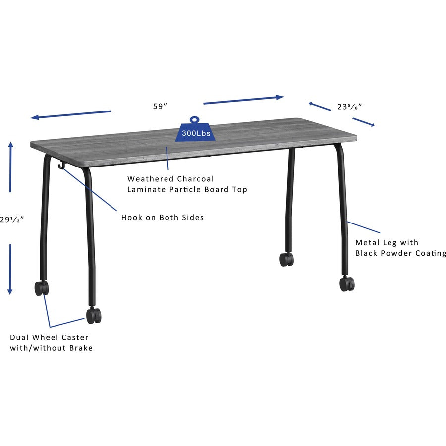 Lorell LLR60846 Training Table