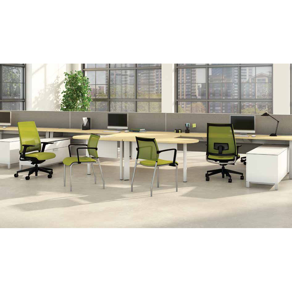 9 to 5 Seating NTF3461GTA49GCD Luna Guest Chair