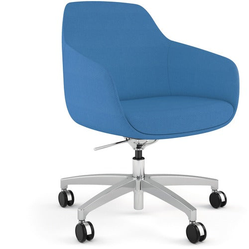 9 to 5 Seating NTF9254R2SFBU Jax Lounge 5-Star Base Side Chair