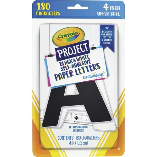 Crayola PACP1644CRA Self-adhesive Paper Letters