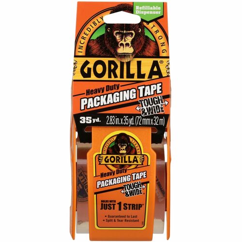 Gorilla GOR6045002 Heavy-Duty Tough & Wide Shipping/Packaging Tape