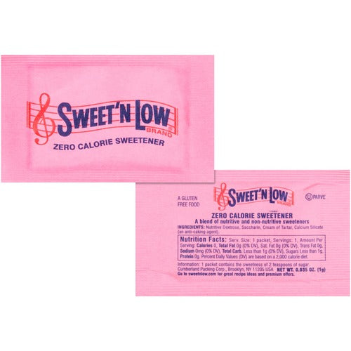 SWEET'N Low SMU50150 Low-Sugar Substitute Packets