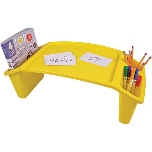 Deflecto DEF39502YEL Antimicrobial Kids Lap Tray