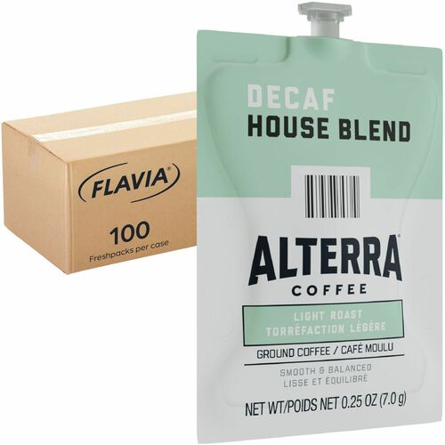 Alterra LAV48013 Freshpack Decaf House Blend Coffee
