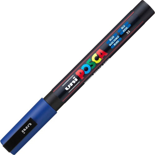 uni® UBCPC3MBLUE Posca PC-3M Paint Markers