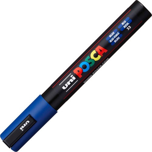 uni® UBCPC5MBLUE Posca PC-5M Paint Markers