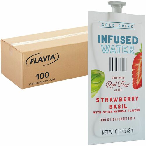 Flavia LAV48053 Strawberry Basil Infused Water Freshpack