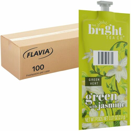 The Bright Tea Co. LAV48023 Jasmine Green Tea Freshpack