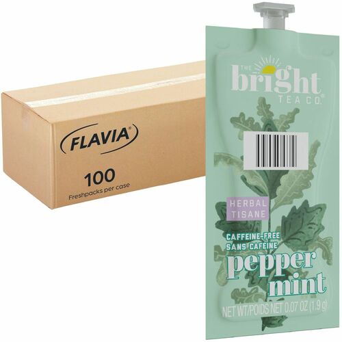 The Bright Tea Co. LAV48025 Peppermint Herbal Tea Freshpack