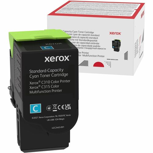 Xerox XER006R04357 Original Standard Yield Laser Toner Cartridge - Single Pack - Cyan - 1 / Pack