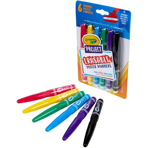 Crayola CYO588371 Project Erasable Poster Markers