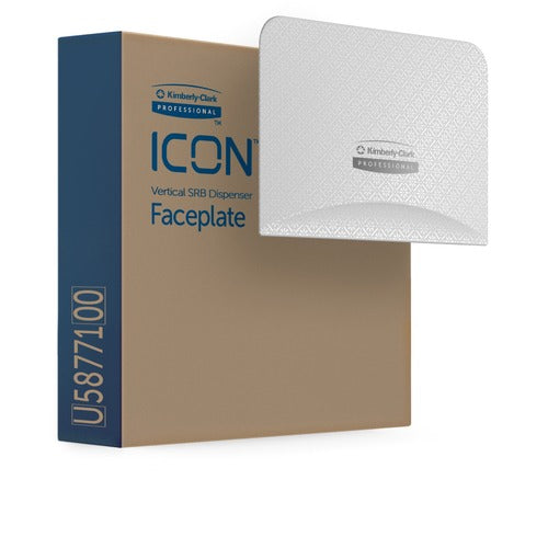 Kimberly-Clark Professional KCC58771 ICON Standard Roll Vertical Toilet Paper Dispenser Faceplate