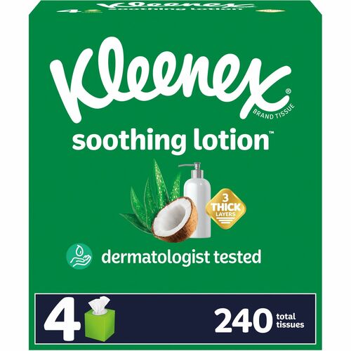 Kleenex KCC54289 Soothing Lotion Tissues