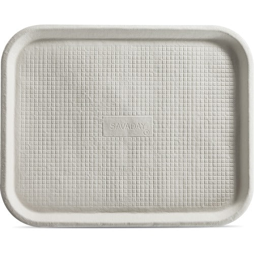 Savaday® HUH20804 1" Deep Molded Fiber Trays