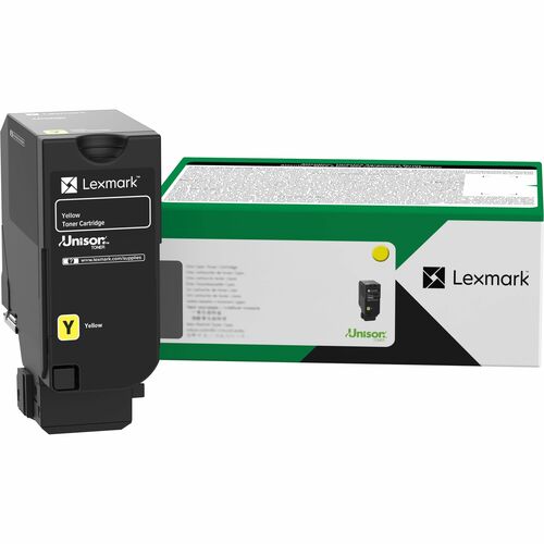Lexmark LEX71C10Y0 Unison Original Laser Toner Cartridge - Yellow - 1 Each