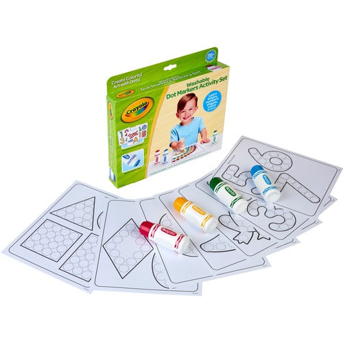 Crayola CYO811494 Washable Dot Marker Activity Set