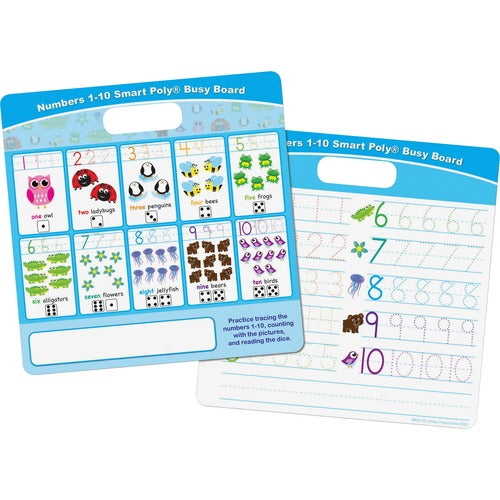 Ashley ASH98001 Numbers 1 - 10 Smart Poly Busy Board