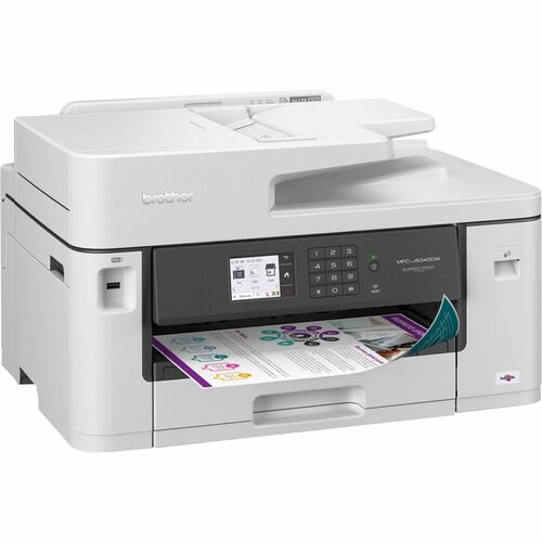 Brother BRTMFCJ5340DW MFC-J5340DW Wireless Inkjet Multifunction Printer - Color
