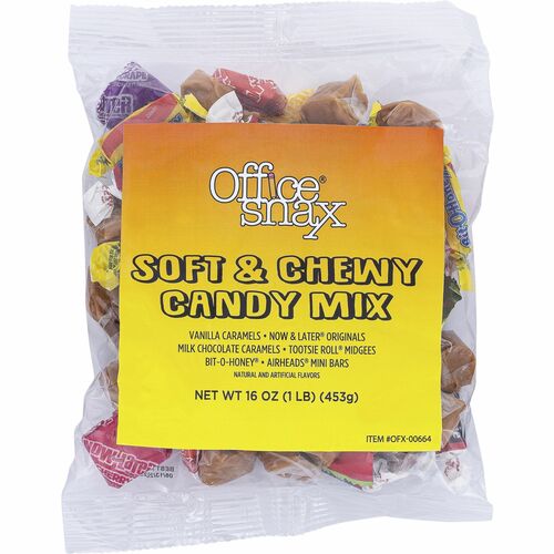 Office Snax OFX00664 Soft & Chewy Mix Assorted Candy