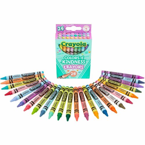 Crayola CYO520130 Colors of Kindness Crayons, 24 Count