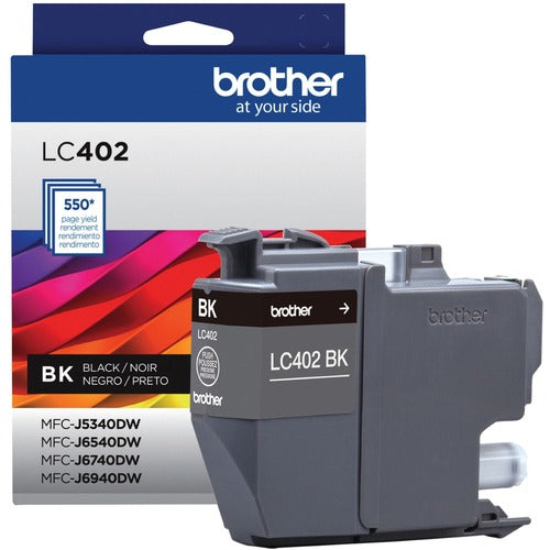 Brother BRTLC402BKS LC402BKS Original Inkjet Ink Cartridge - Black - 1 Each