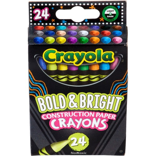 Crayola CYO523463 Construction Paper Crayons