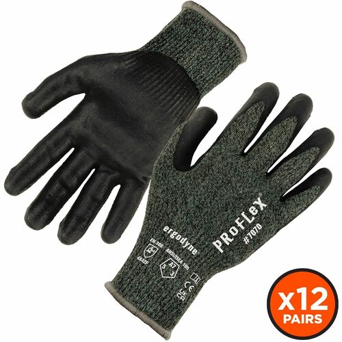 Ergodyne EGO18035 7070 Nitrile-Coated Cut-Resistant Gloves