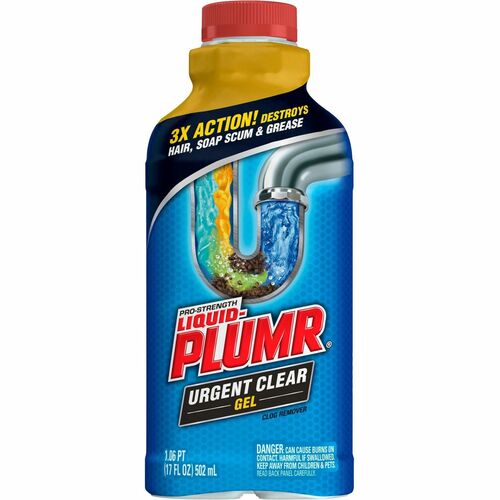 Liquid-Plumr CLO30548 Urgent Clear Pro-Strength Clog Remover