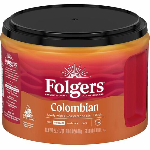 Folgers® FOL30445 Ground 100% Colombian Coffee