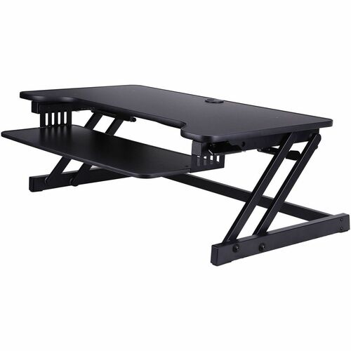 Rocelco RCLRDADRB DADR 37.4" Deluxe Adjustable Desk Riser