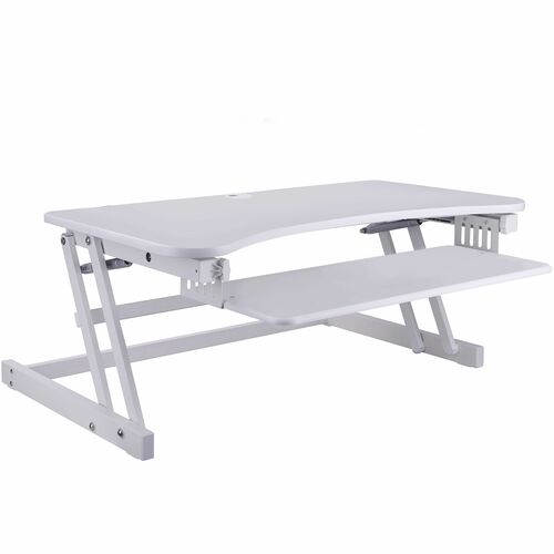 Rocelco RCLRDADRW DADR 37.4" Deluxe Adjustable Desk Riser