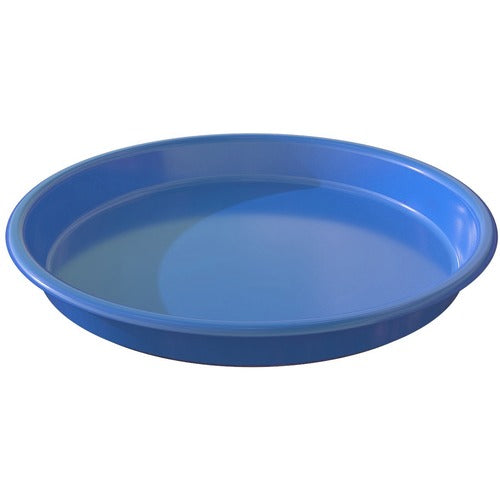 Deflecto DEF39514BLU Kids Antimicrobial Round Craft Tray