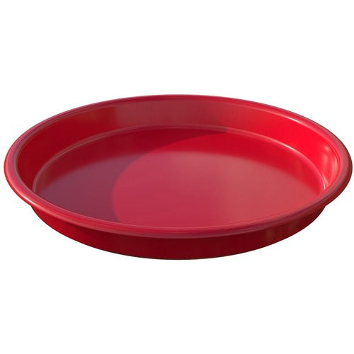 Deflecto DEF39514RED Kids Antimicrobial Round Craft Tray